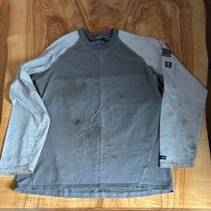 Men's Tyndale FR Medium Gray Long Sleeve Shirt